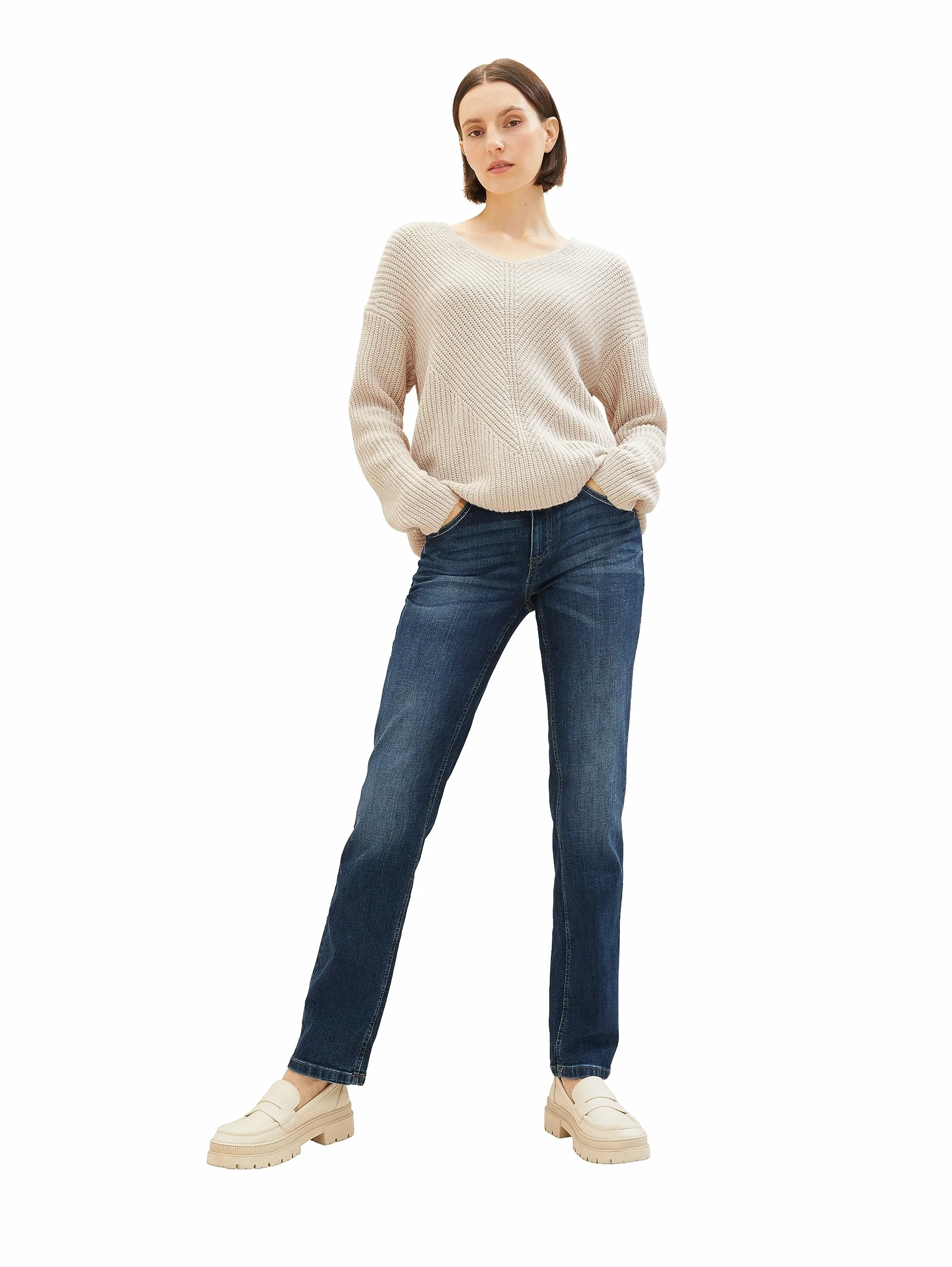 Tom Tailor - 202212 Alexa Straight, Jeans Donna