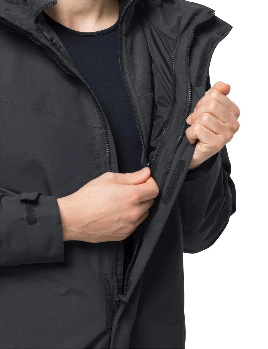 Jack Wolfskin Altenberg 3in1 Jkt M Coat Uomo (Pacco da 1)