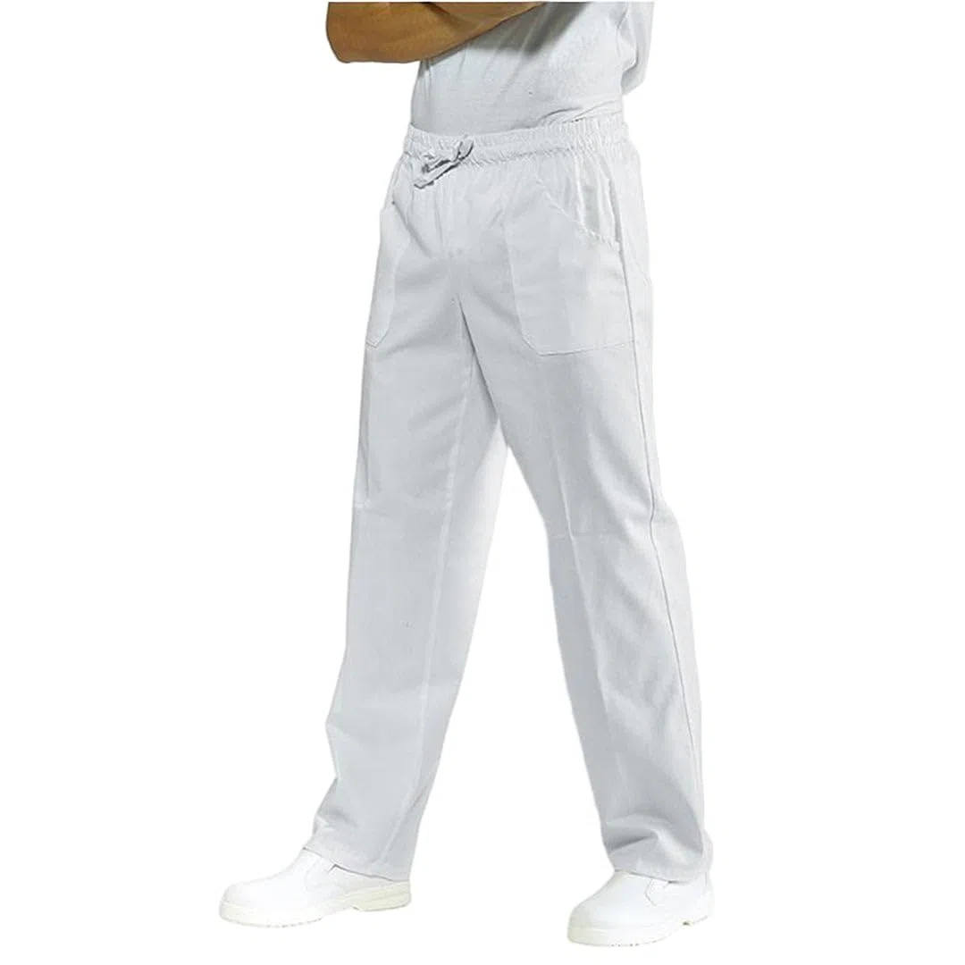 Pantaloni da Lavoro,per Cuoco, Cucina, Pizzaiolo,Panettiere,Infermiere,Pasticciere,Alimentari,Unisex,100% Made in Italy