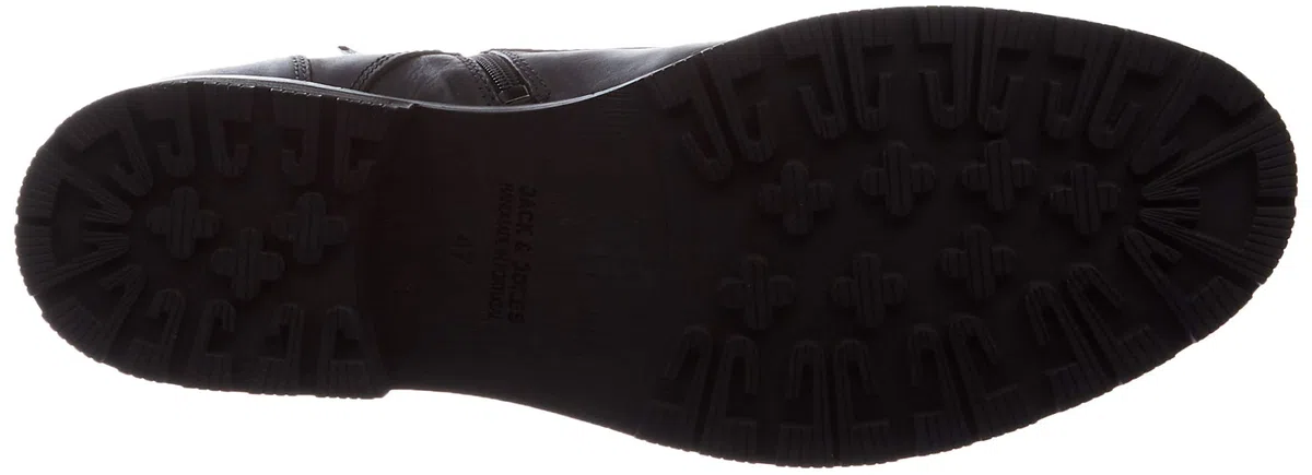 Jack & Jones Jfwalbany Leather Anthracite STS Chukka BootsUomo