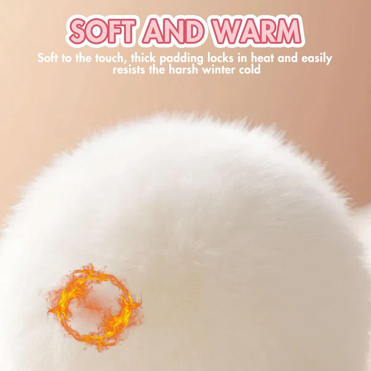 Paraorecchie Bambini, 2 Pezzi Scalda Orecchie Ragazze Copriorecchie Regolabili Confortevole Paillettes Peluche Morbido Paraorecchie per Le Attività All'Aperto
