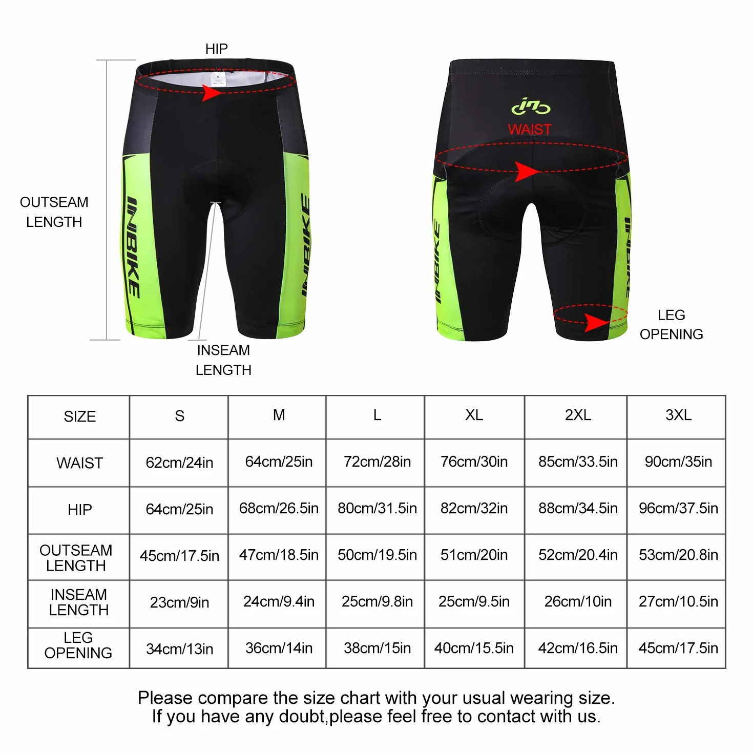 INBIKE Pantaloncini MTB Uomo Asciugatura Rapida Pantaloncini Estivi Traspirante per Ciclismo da Corsa All'aperto Ciclismo Biciclette Bici MTB