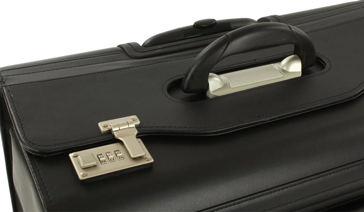 Business Pilottrolley XL zwart (139476)