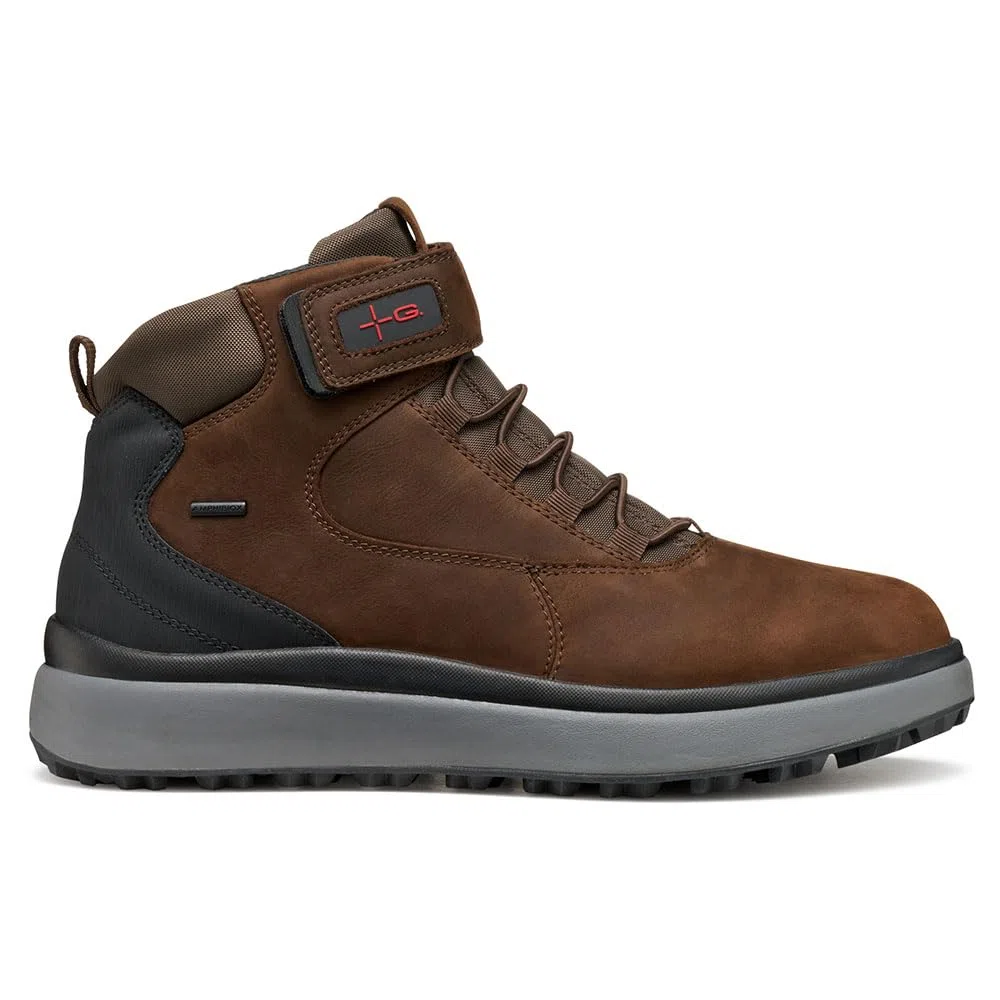 Geox U Granito + Grip B A, Stivale alla Caviglia Uomo