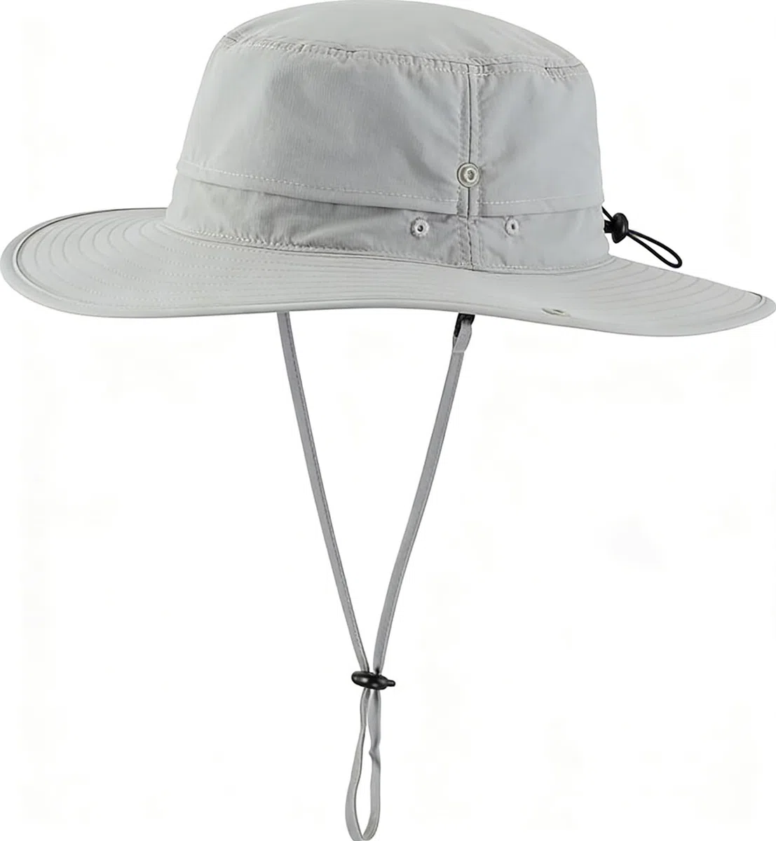 Cappello da Sole Uomo Boonie Estivo Pescatore Safari Cappello Anti UV Tesa Larga Mesh Traspirante Bucket Hat Impermeabile Leggero Pieghevole