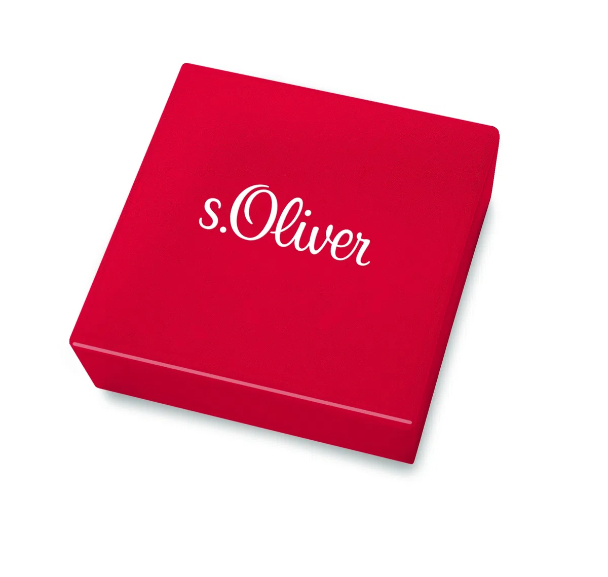 sOliver Orecchini a bottone in argento Sterling 925 per bambine, con zirconi sintetici, a forma di farfalla, forniti in una confezione regalo per gioielli