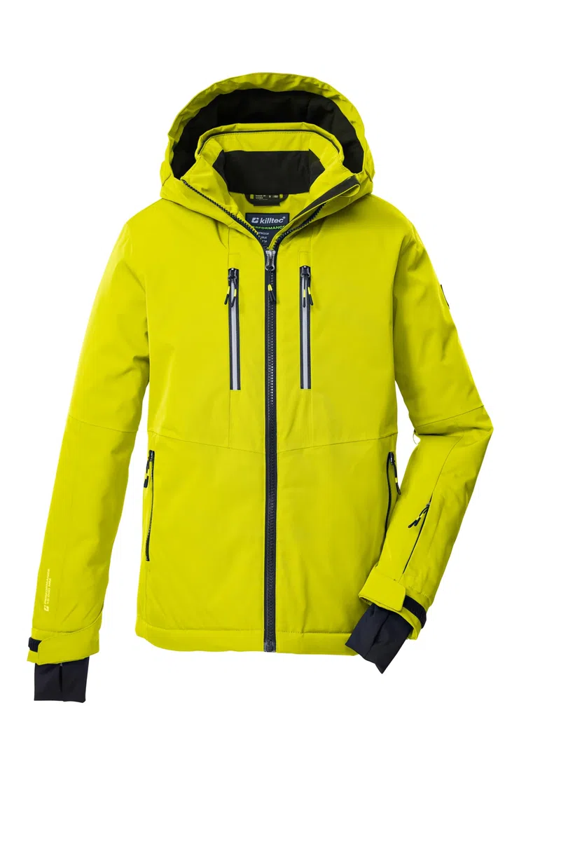 Killtec Ksw 191 Bys Ski Jckt Giacca da sci/giacca funzionale con cappuccio e paraneve Bambini e ragazzi