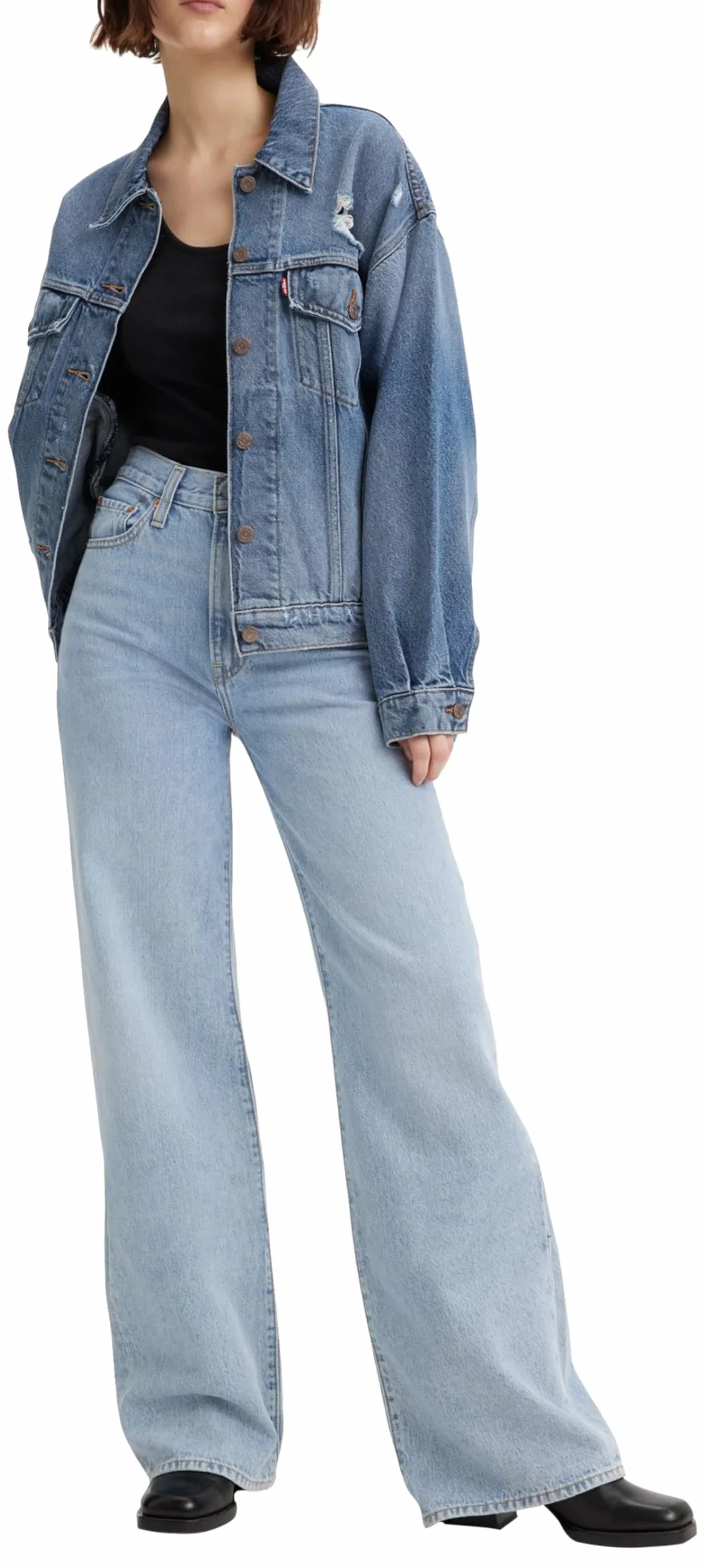 Levi's Ribcage Wide Leg Jeans Donna