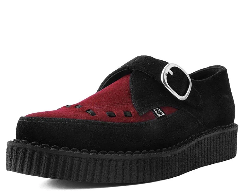 T.U.K. Pointed Creeper Monk Buckle - Scarpe da Uomo e Donna - Vari Colori