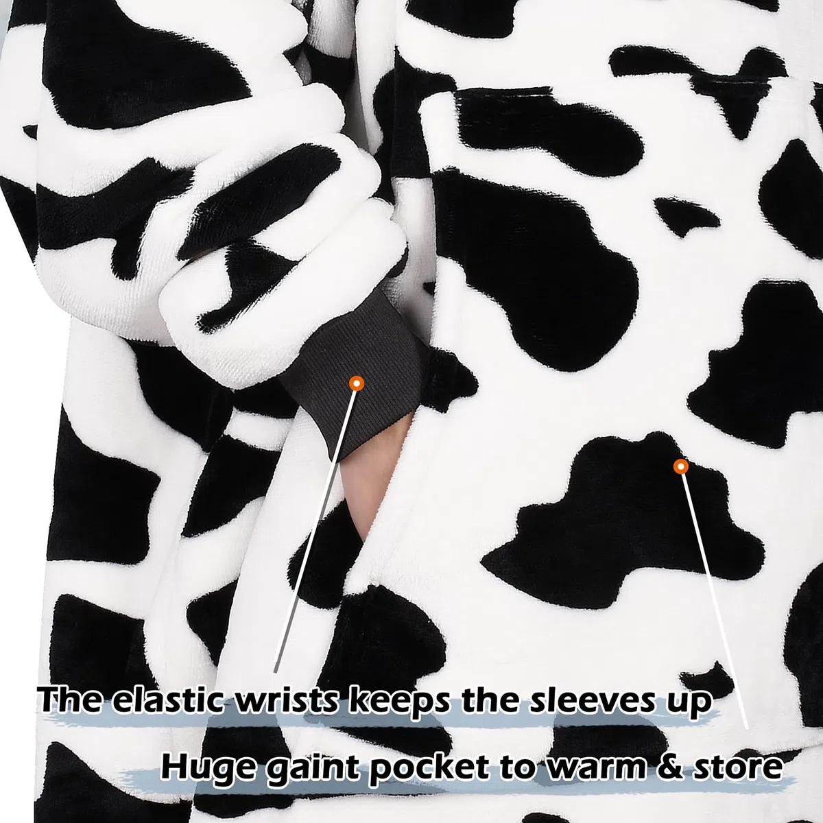 Catalonia Classy Maglione da Coperta Sherpa Portatile Oversize, Felpa da Viaggio Portatile Morbida e Calda e Confortevole, Coperta da Cuscino per Uomini e Donne Adulti