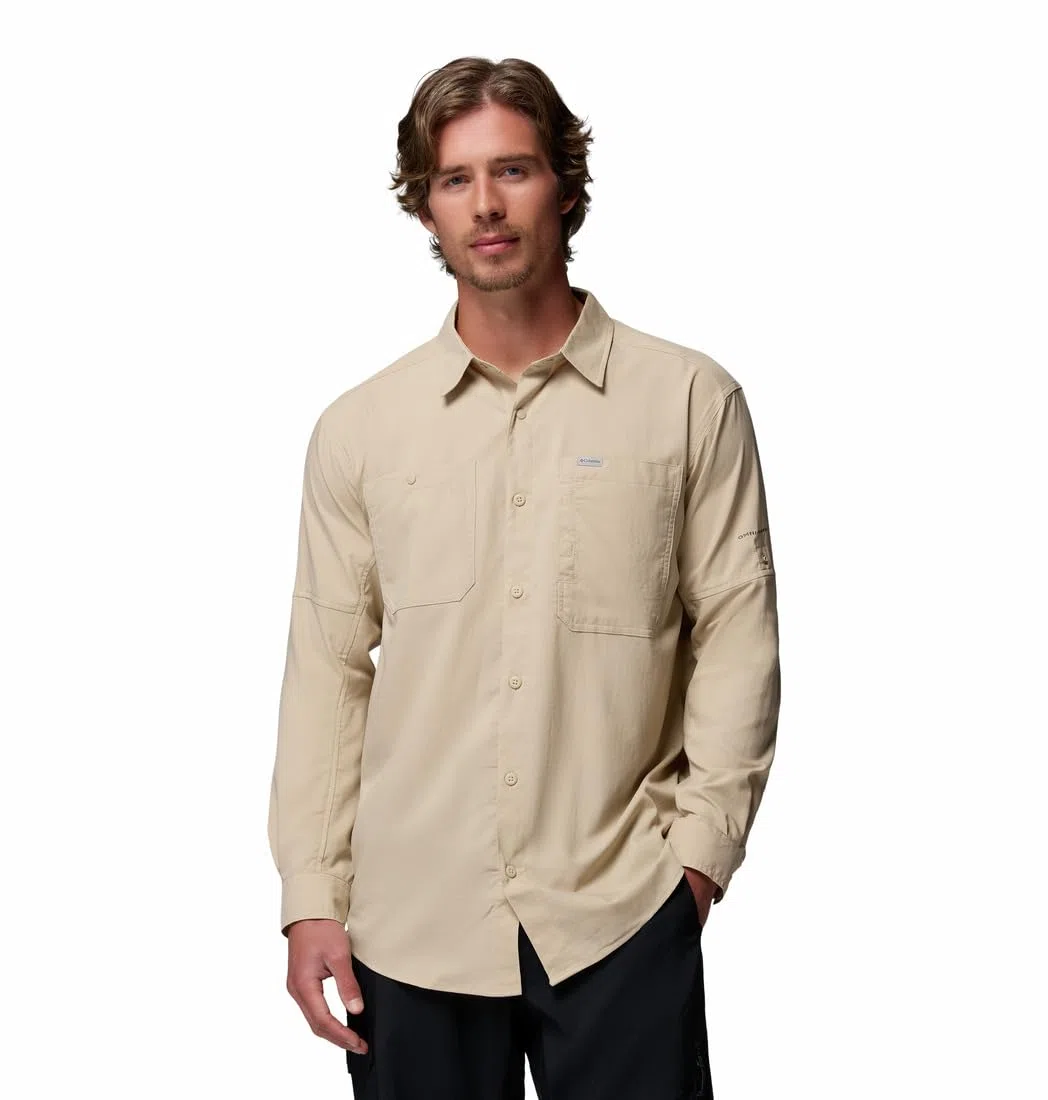 Columbia Camicia Leggera a Maniche Lughe Silver Ridge™ Utility II Recycled da Uomo
