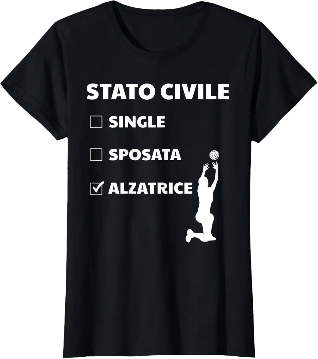 Pallavolo Volley Ruolo Alzatrice Pallavolista Maglietta