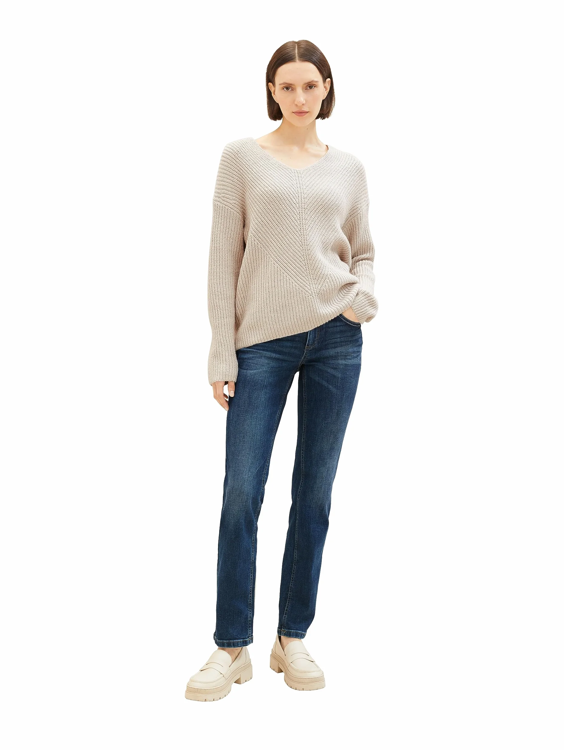 Tom Tailor - 202212 Alexa Straight, Jeans Donna