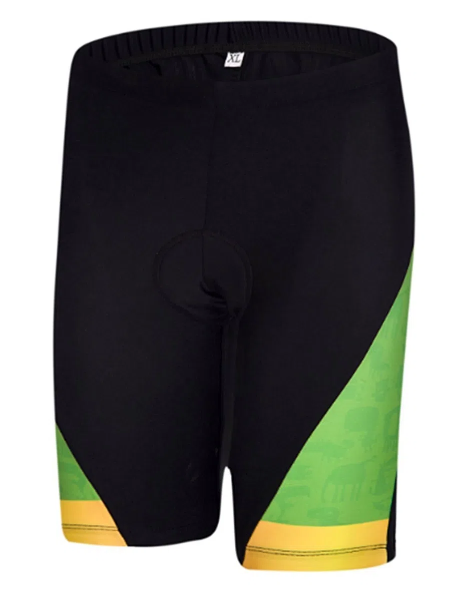 Set Bambino Maglia Ciclismo di Abbigliamento Unisex a Maniche Corte, Set di Maglia Ciclismo per Bambino (Maglia Bici a Manica Corta + Pantaloncini Imbottiti)