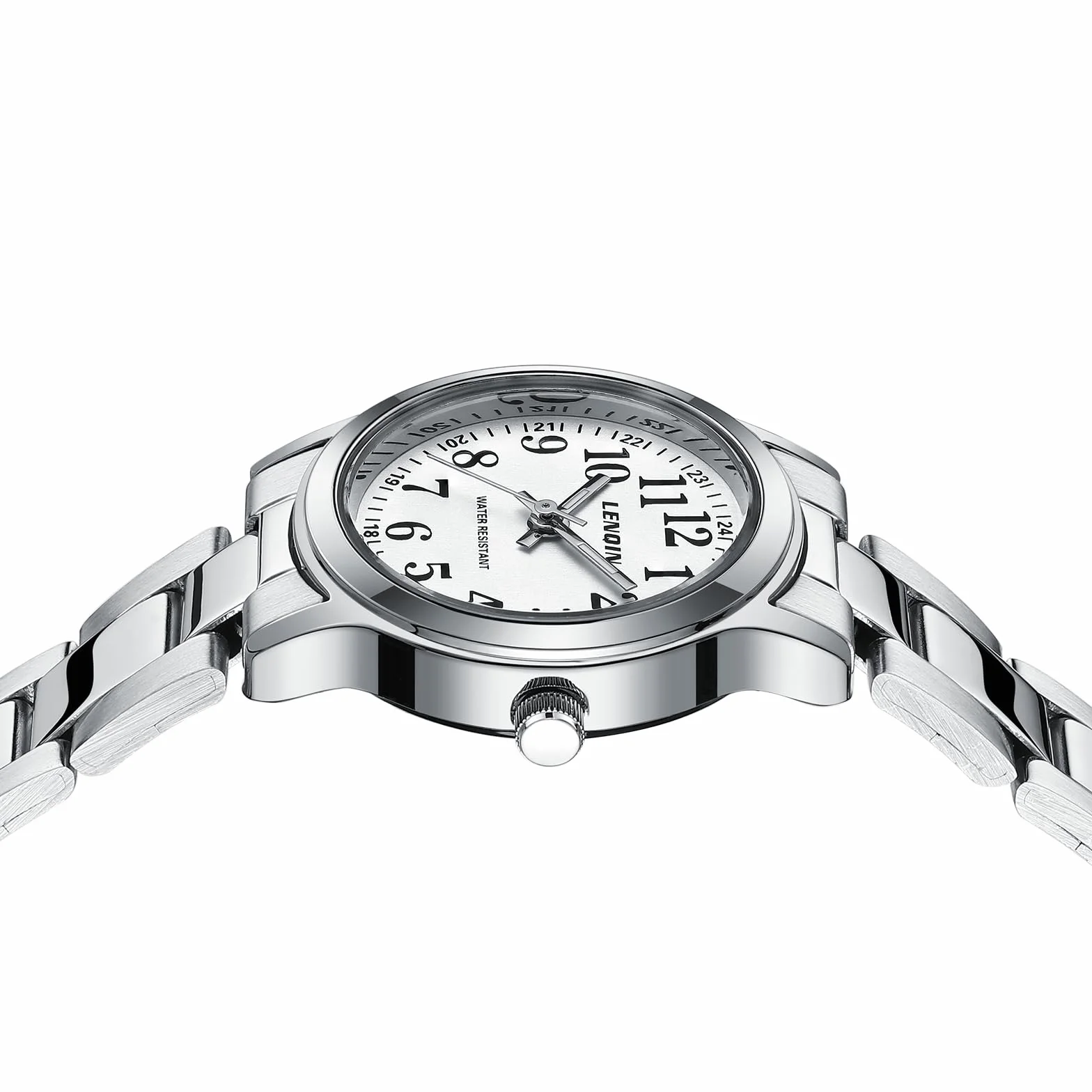LN LENQIN Orologio Donna Piccolo Analogico Quarzo Orologi da Polso Classic Moda Donne Dress Watch Orologio Impermeabile Donna con Cinturino in Acciaio Inossidabile