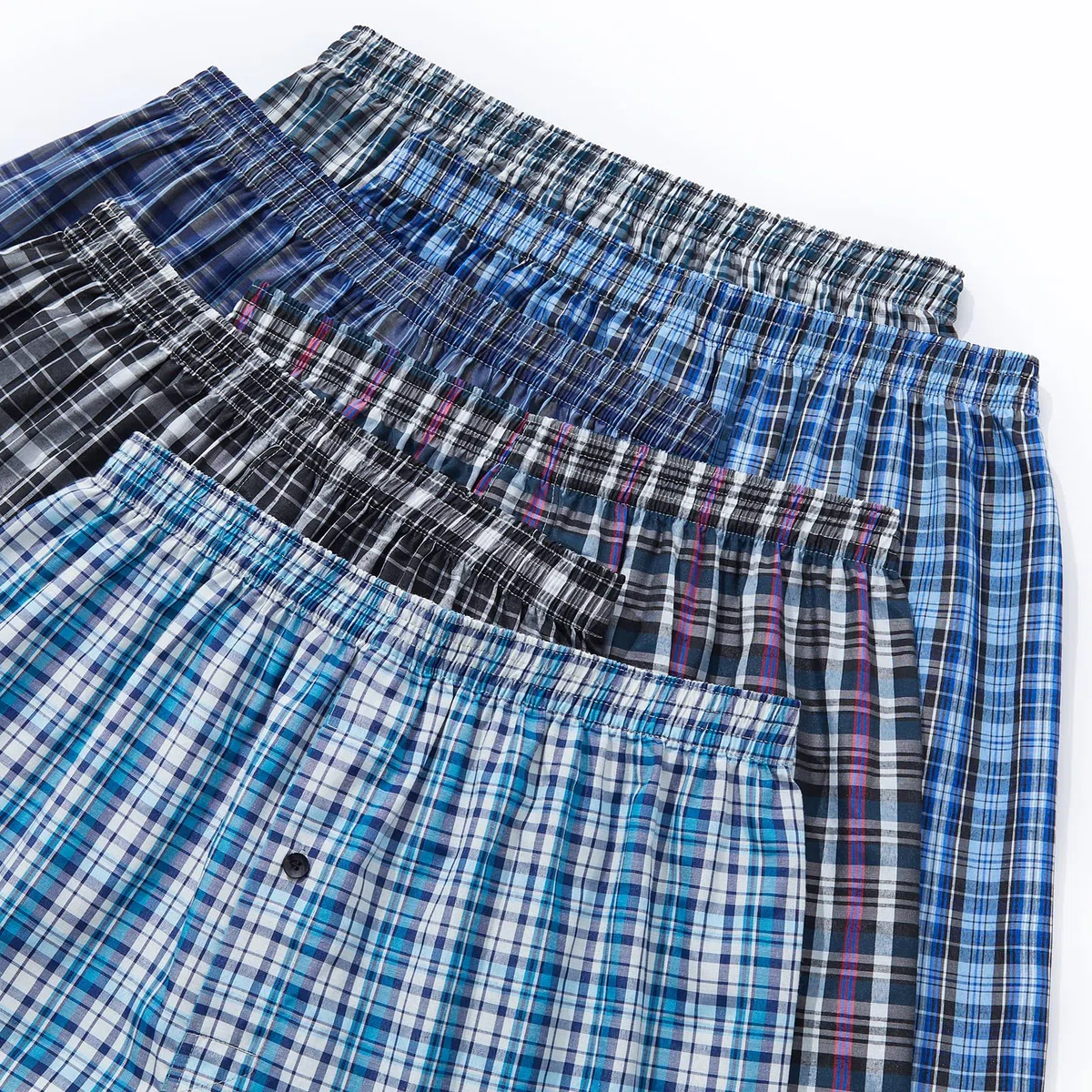 JupiterSecret Boxer Uomo Cotone Leggeri e Traspiranti Mutande Uomo Boxer Americani da 6 e 10 Pezzi