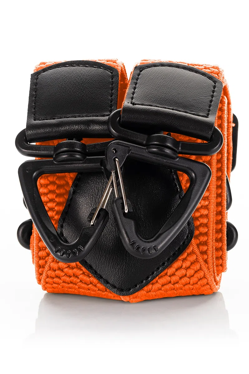 Bretelle Robuste a X con Moschettoni in Plastica – 4 cm di Larghezza, Regolabili e Unisex