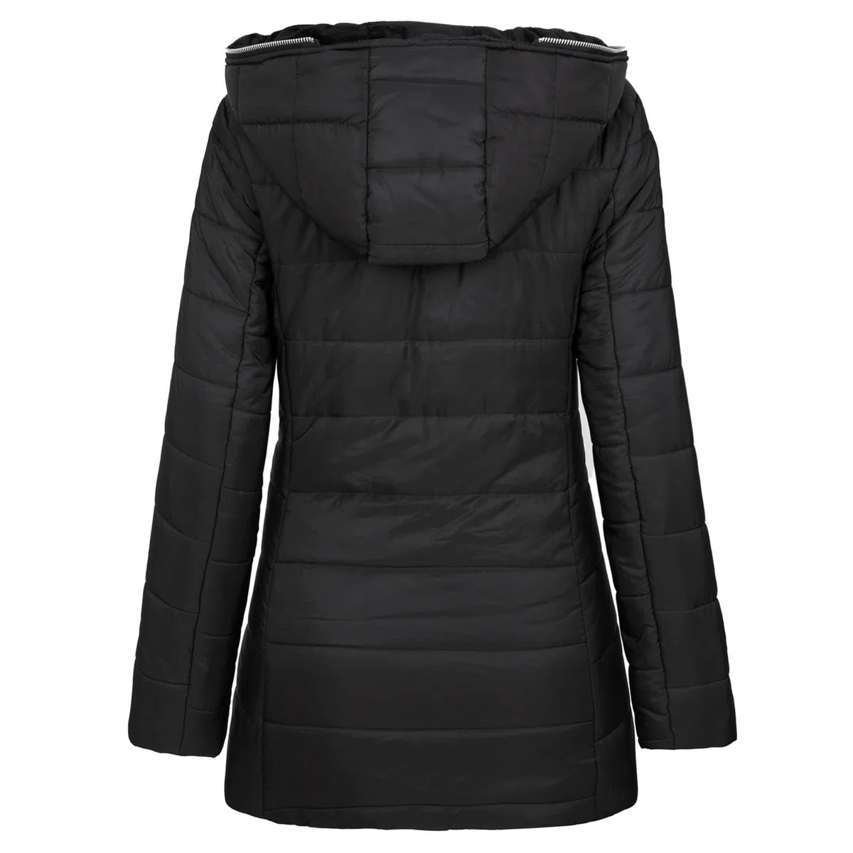 ORANDESIGNE Cappotti Pelliccia Donna Cappotto Cappuccio Giacca Calda Giubbotto Trapuntato Cappotto Elegante Giacca Invernale Cappotti Lunghi con Tasca