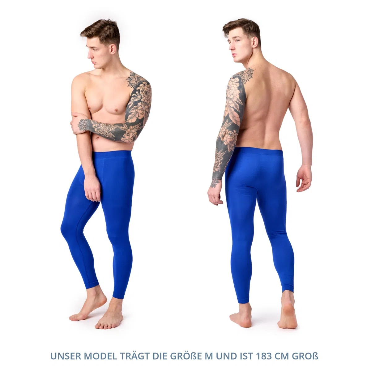 Ladeheid Pantaloni Calzamaglia Lunghi Intimo Termico, Uomo per Sport Invernali Sci, Snowboard Corsa all'aperto LA40-260