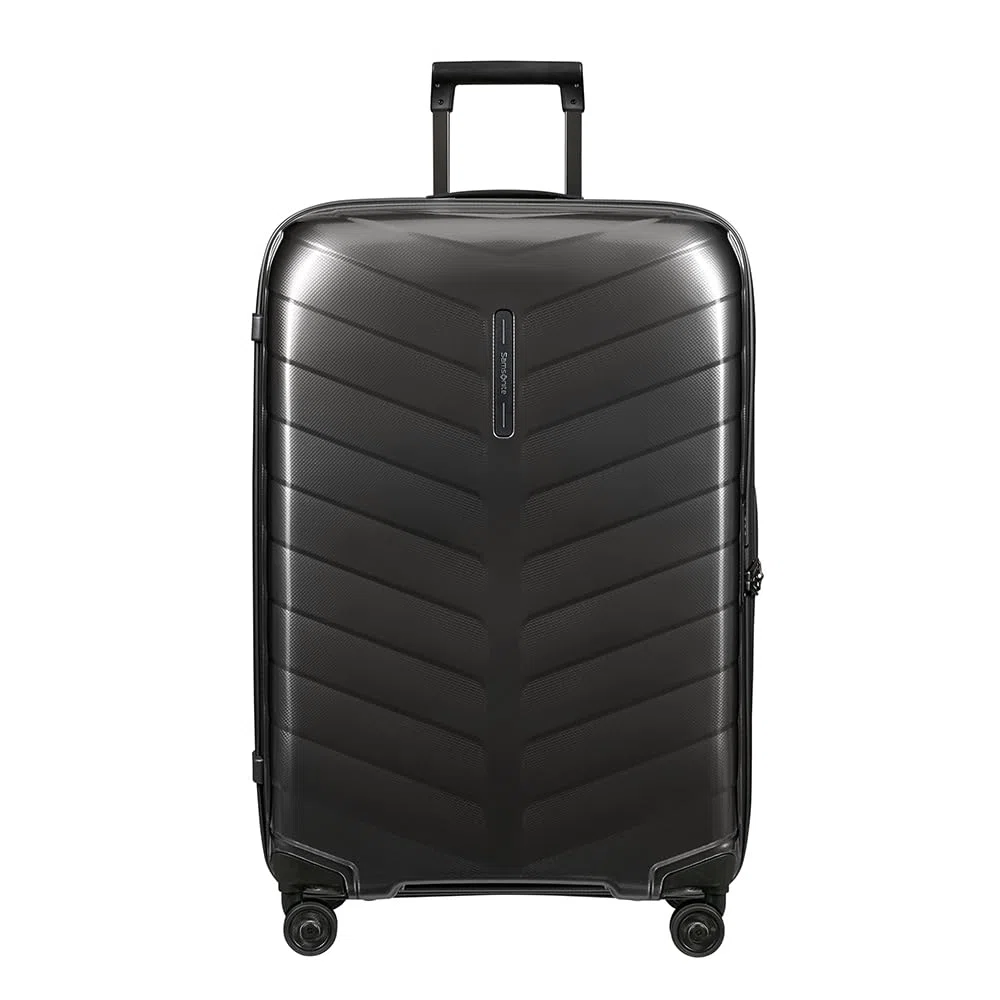 Samsonite Attrix Spinner L, Valigia, 75 cm, 97 L, Nero (Antracite)