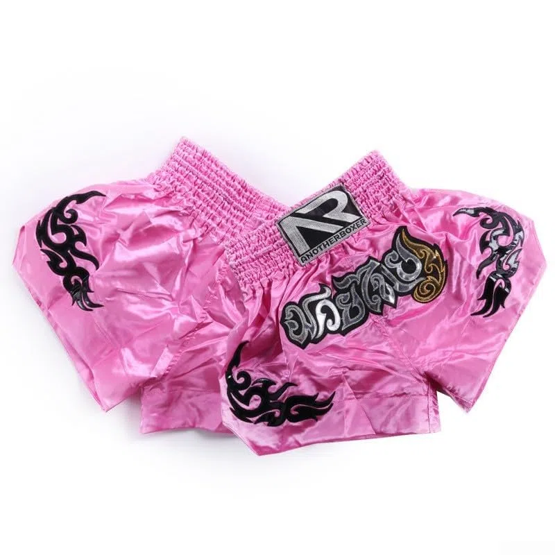 ZYWUOY Anotherboxer - Pantaloncini da boxe da donna, in tessuto traspirante e elastico in vita