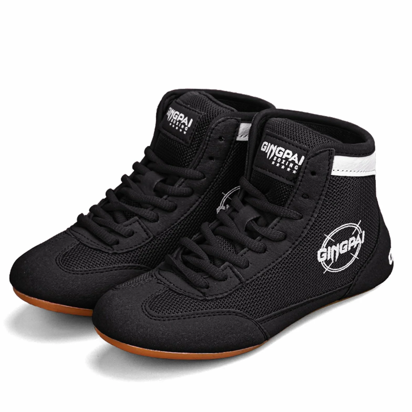 Scarpe da Boxe per Bambini,Scarpe da Wrestling,Stivali da Boxe,Scarpette da Allenamento,Unisex,Traspiranti,Antiscivolo,Flessibili,Leggere,per Taekwondo,Arti Marziali,Sanda,Squat,giovanili