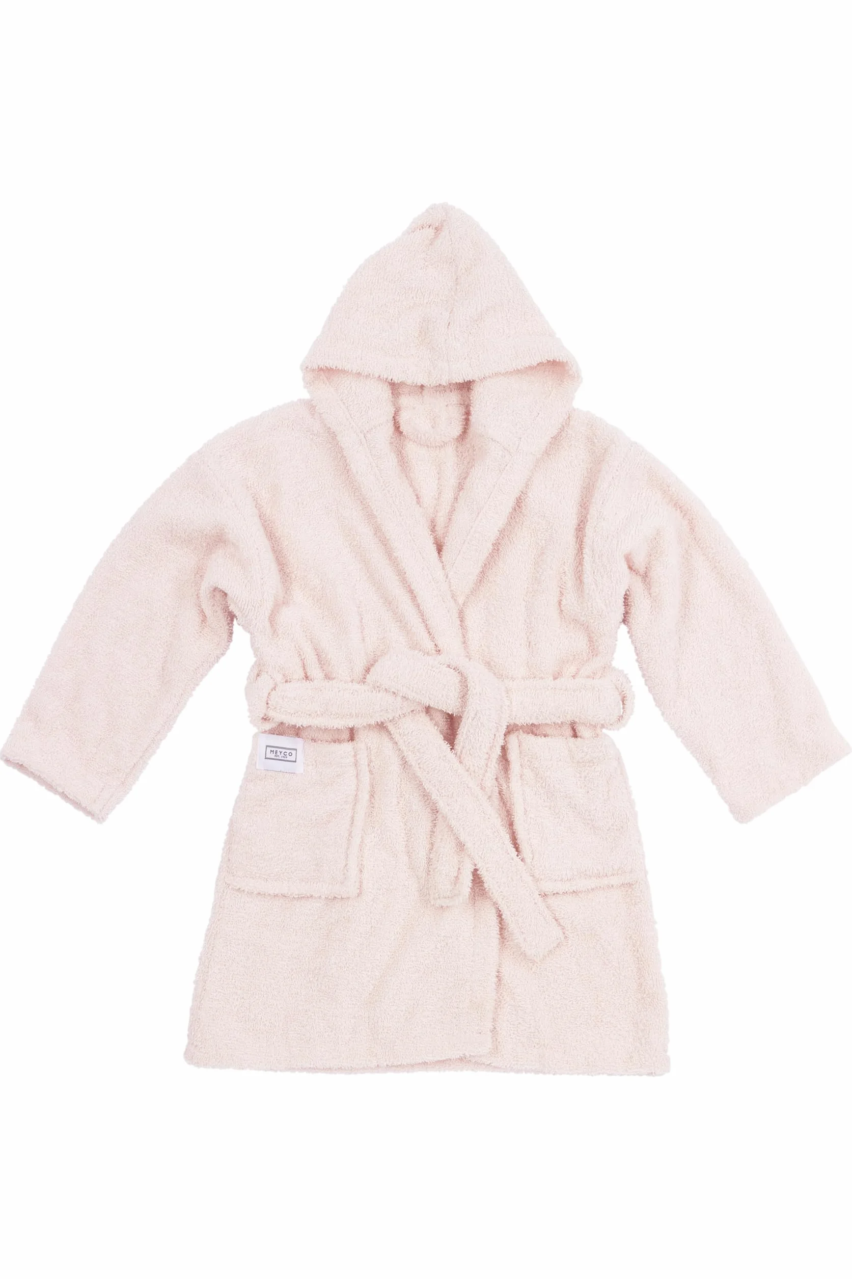 Accappatoio Meyco Baby Uni in spugna (accappatoio per bambini in 100% cotone, meravigliosamente morbido, di alta qualità, assorbente)