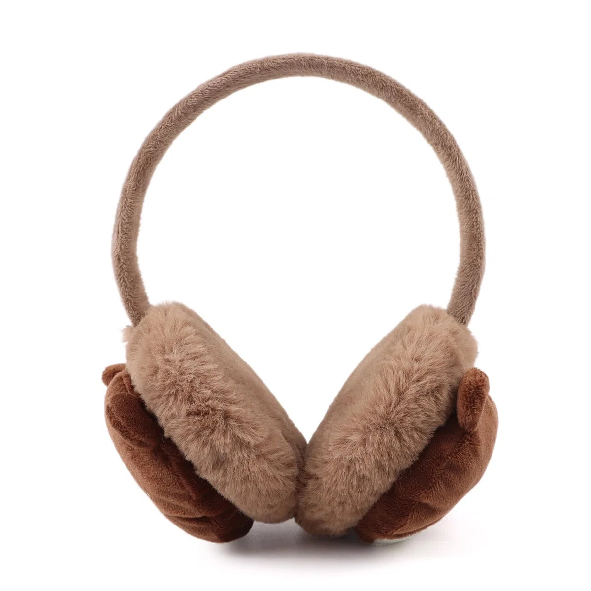 XIAOHAWANG Ragazze Inverno Paraorecchie Ragazzo Caldo Lungo Peluche Orecchie Scaldaorecchie Pieghevole Bambini Donne 3-8 anni