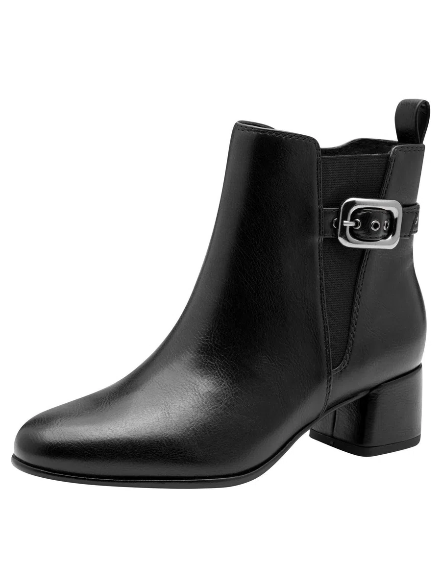 MARCO TOZZI Chelsea Boots da Donna con Tacco Largo Eleganti