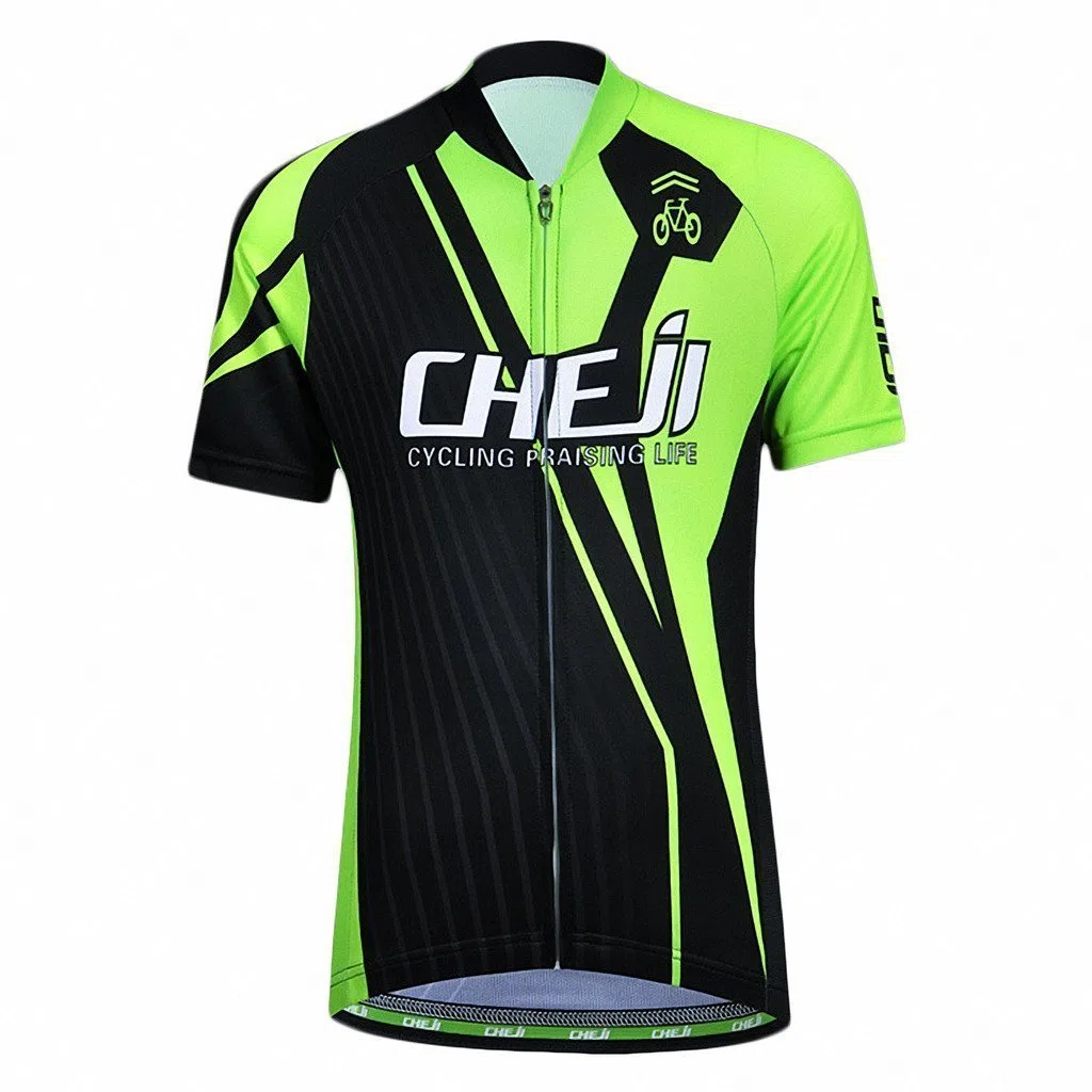 Set Bambino Maglia Ciclismo di Abbigliamento Unisex a Maniche Corte, Set di Maglia Ciclismo per Bambino (Maglia Bici a Manica Corta + Pantaloncini Imbottiti)