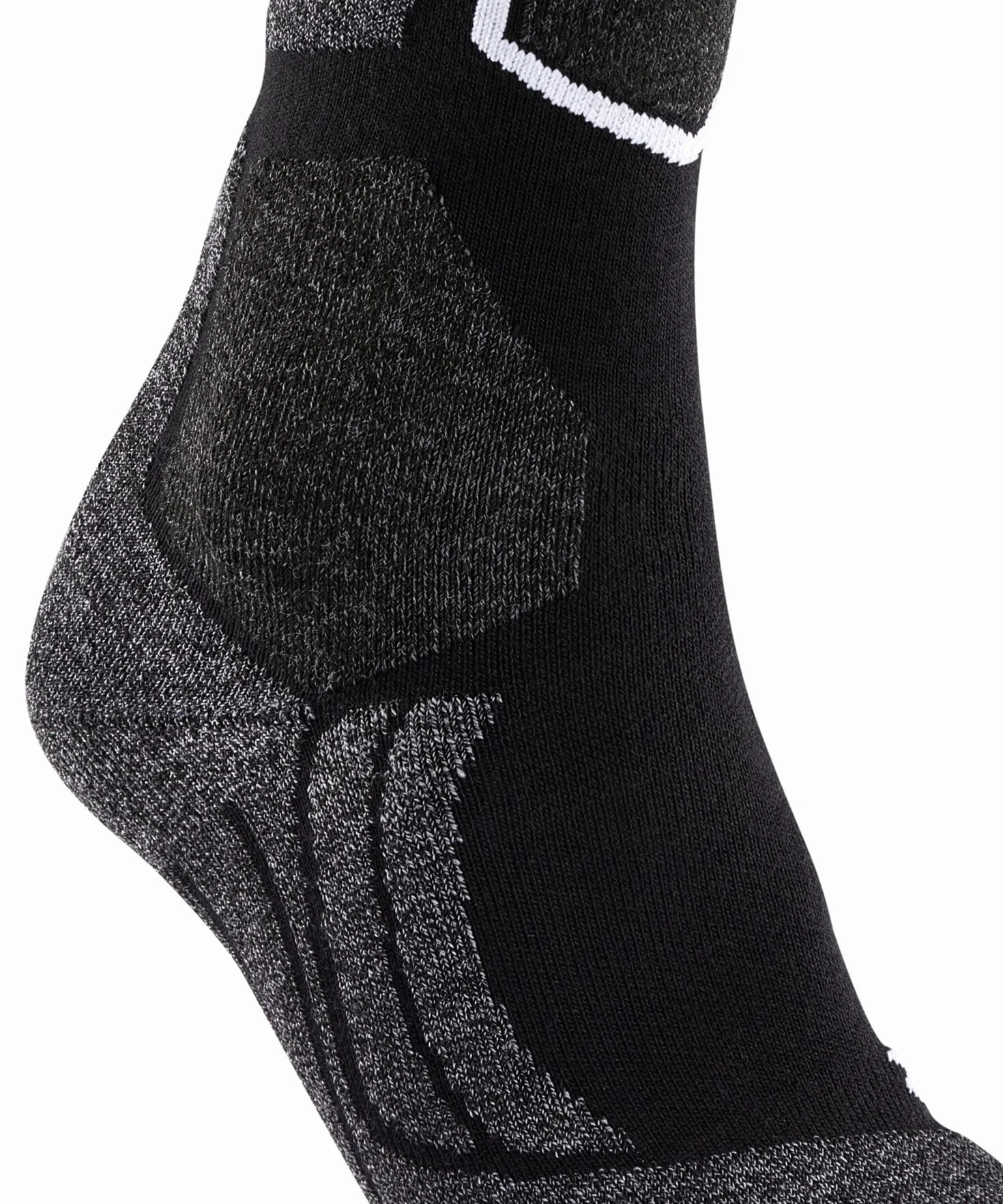 FALKE donna SK2 calzini da sci imbottitura media protezione tibia spessi caldi traspiranti asciugatura rapida termoregolanti antiodore lana filo funzionale 1 paio