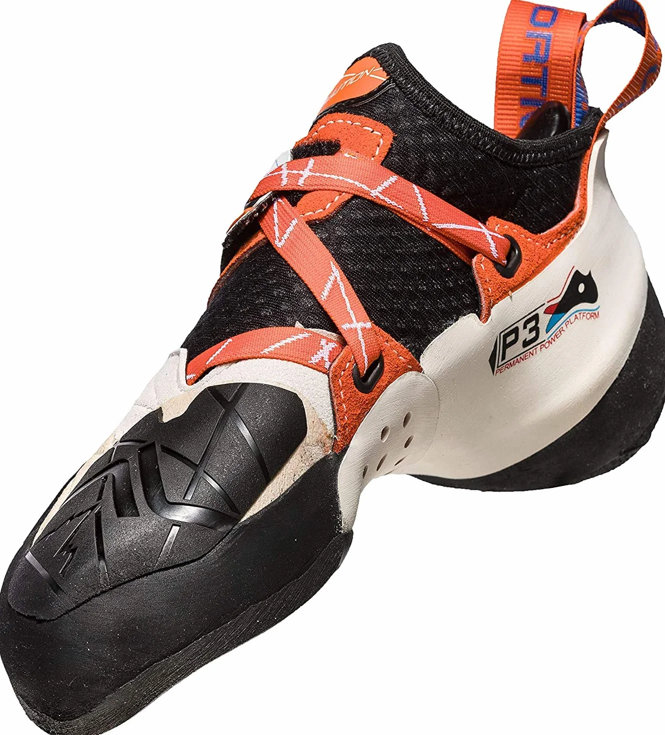 LA SPORTIVA Solution Woman White/Lily Orange, Scarpe da Arrampicata Bambine e Ragazze