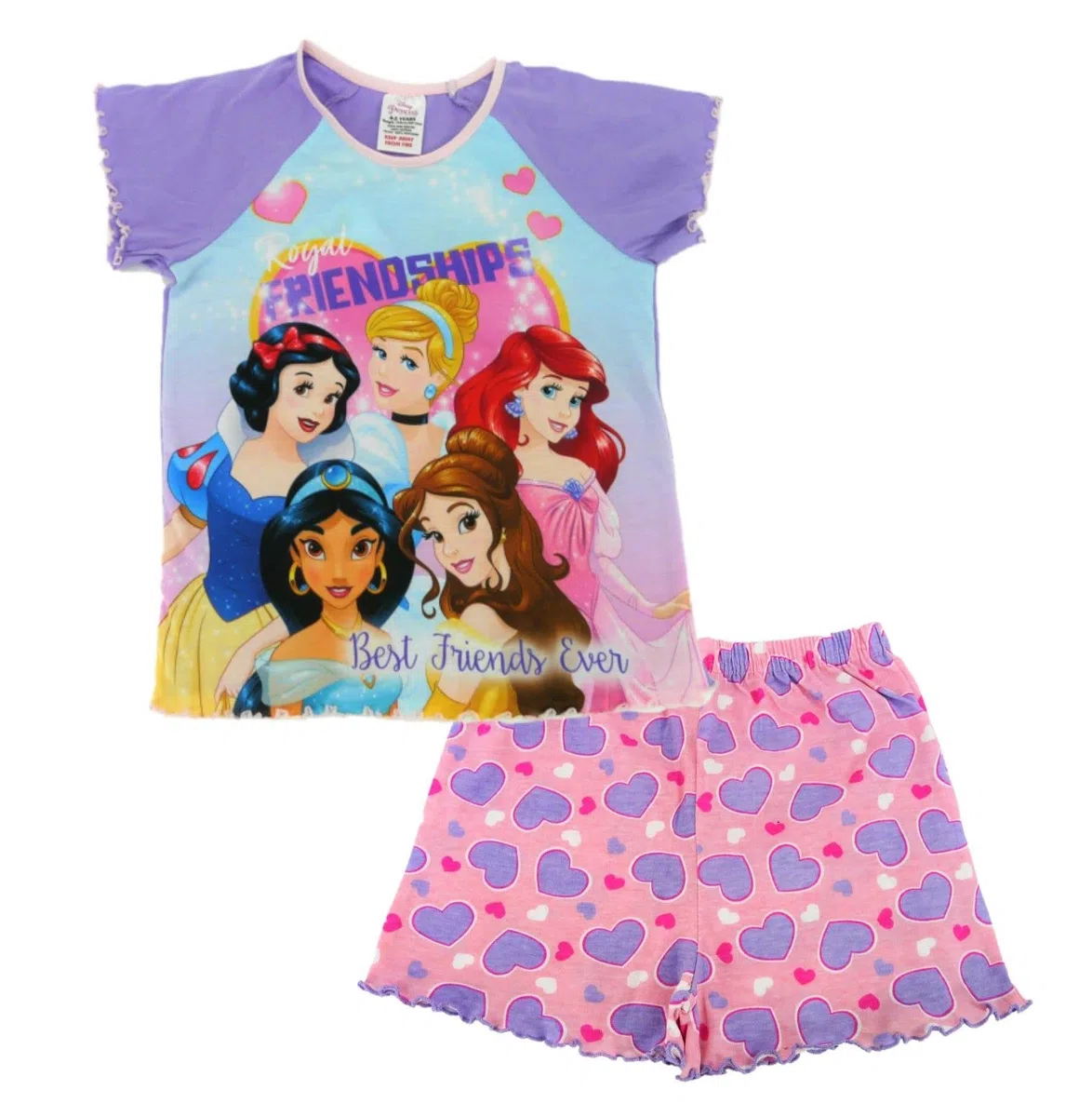 Disney Pigiama Corto Princess Ariel Belle