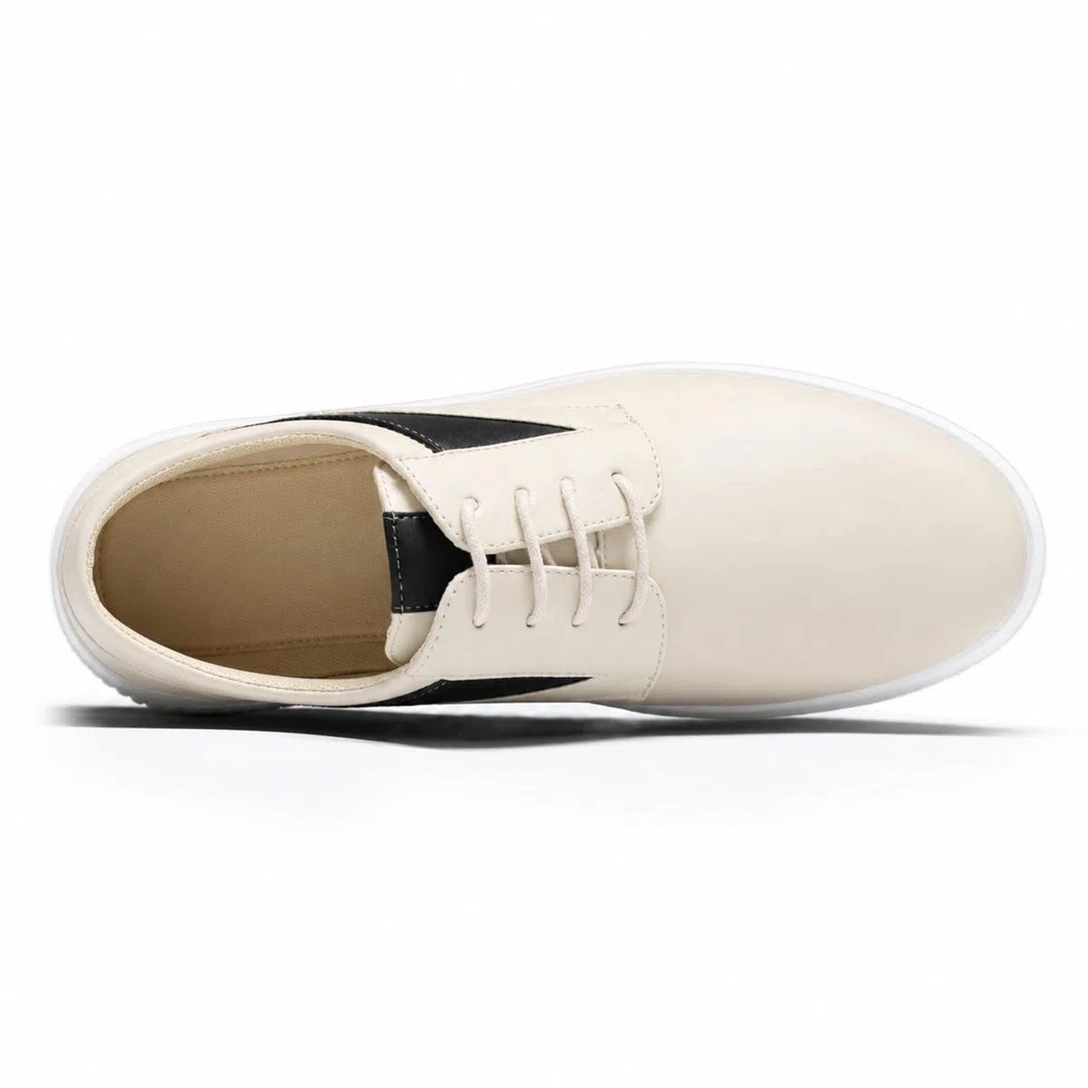 Allthemen Sneakers Uomo Casual Leggere Scarpe di Pelle Lace-Up Basse Business Shoes Oxford per L'Ufficio
