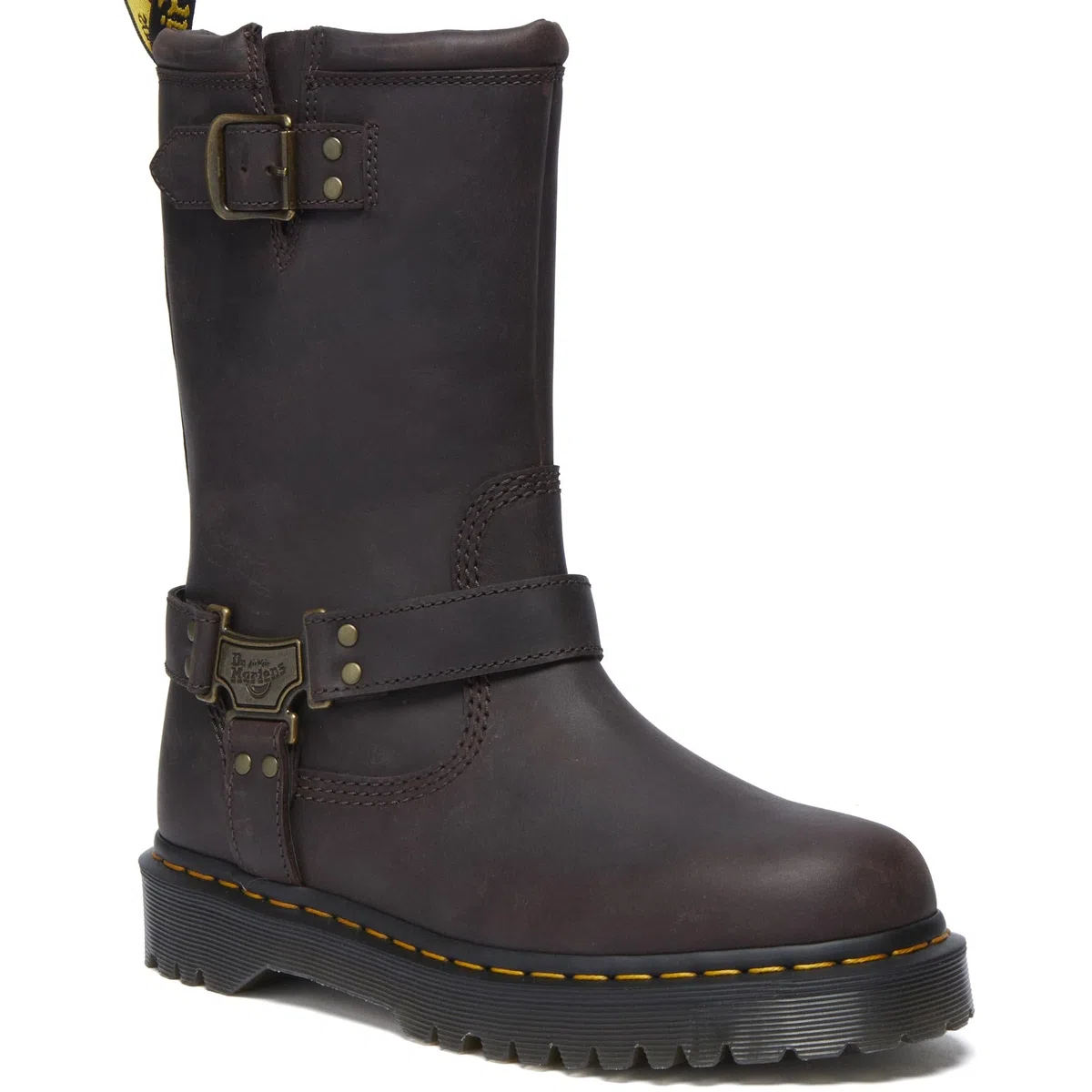 Dr. Martens Stivali Anistone Hi Codice 31901201 Marrone Donna