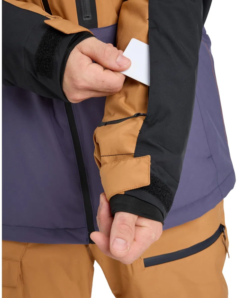 Quiksilver Sycamore Block 20k Jacket Gilet Uomo (Pacco da 1)