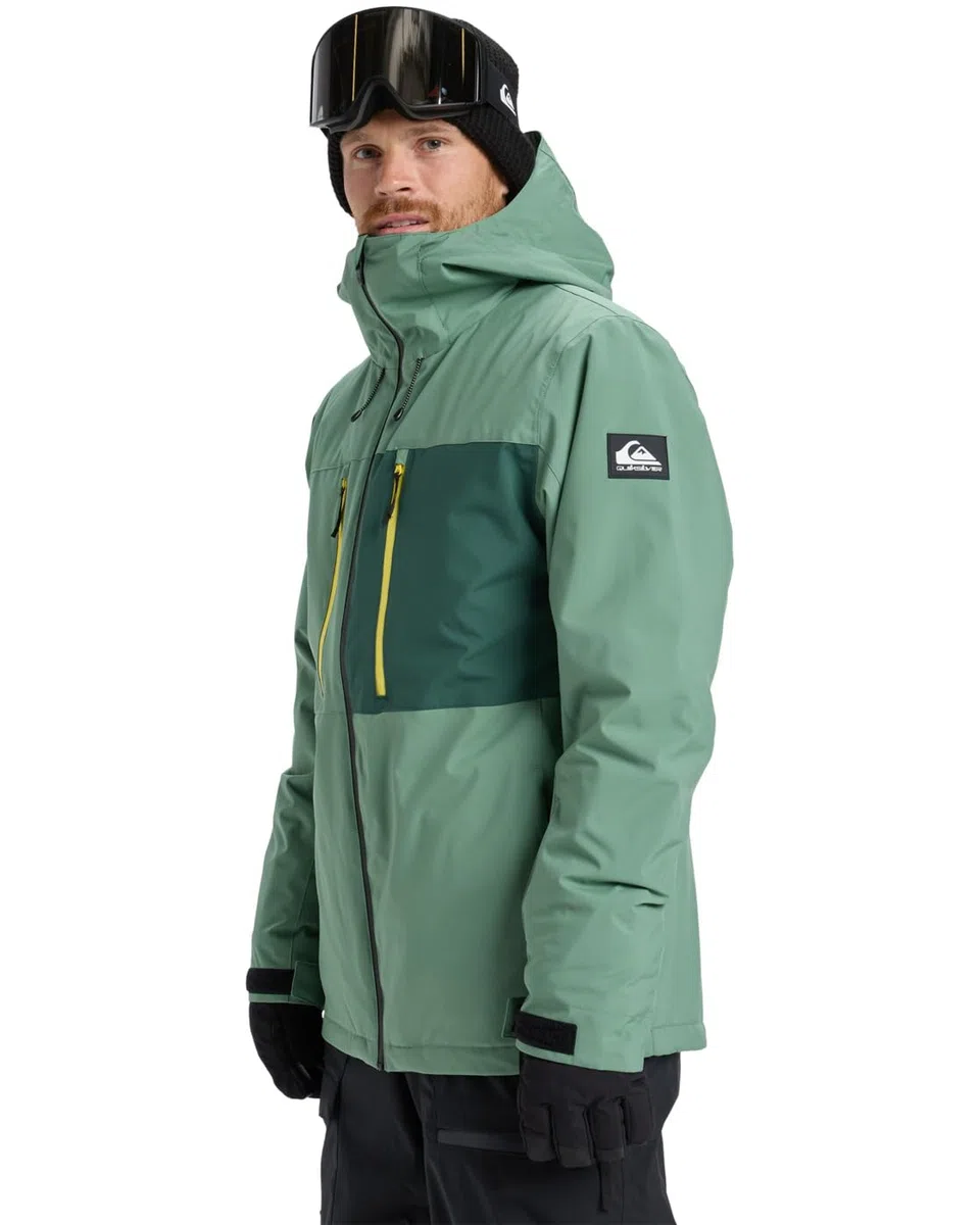 Quiksilver Sycamore Solid 20k Jacket Gilet Uomo (Pacco da 1)