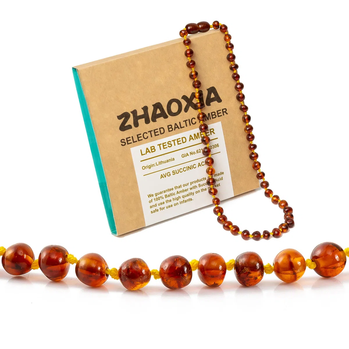 Collana in Ambra Naturale - Ambra Baltica 100%