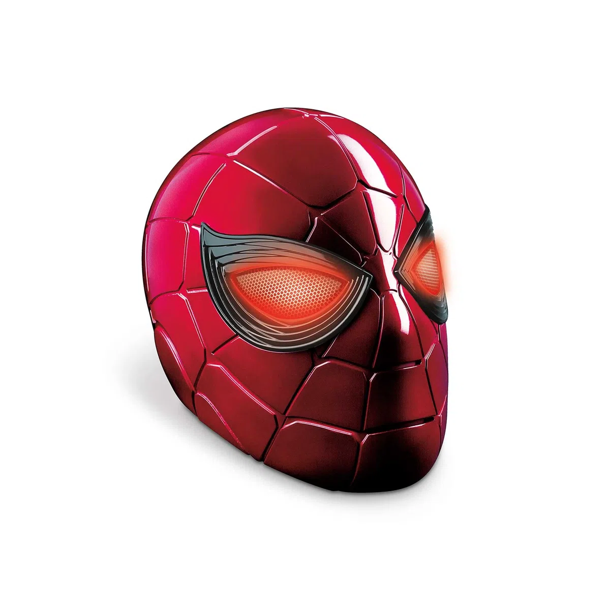 Hasbro Marvel Legends Series - Casco Elettronico Iron Spider di Spider-Man, con Occhi Che Si Illuminano, 6 Impostazioni di Luce e vestibilità Regolabile
