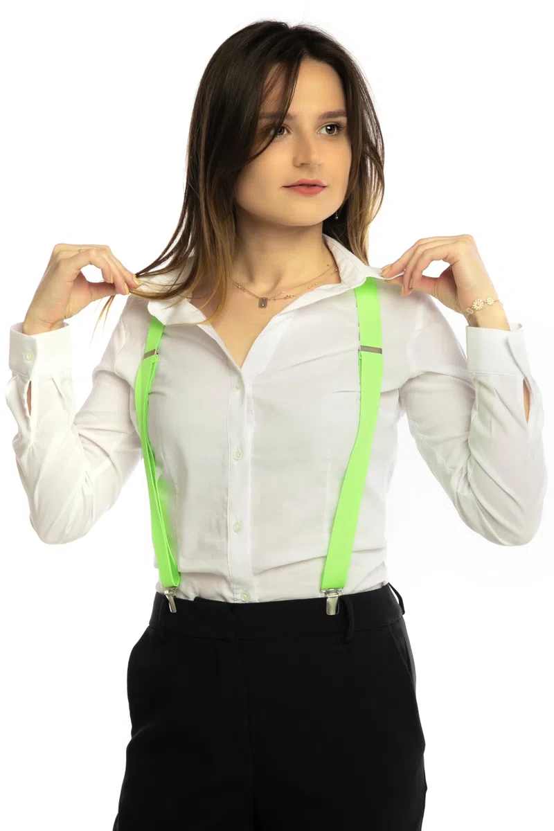 Bretelle per donne e ragazze completamente regolabili a forma di Y bretelle da donna per pantaloni