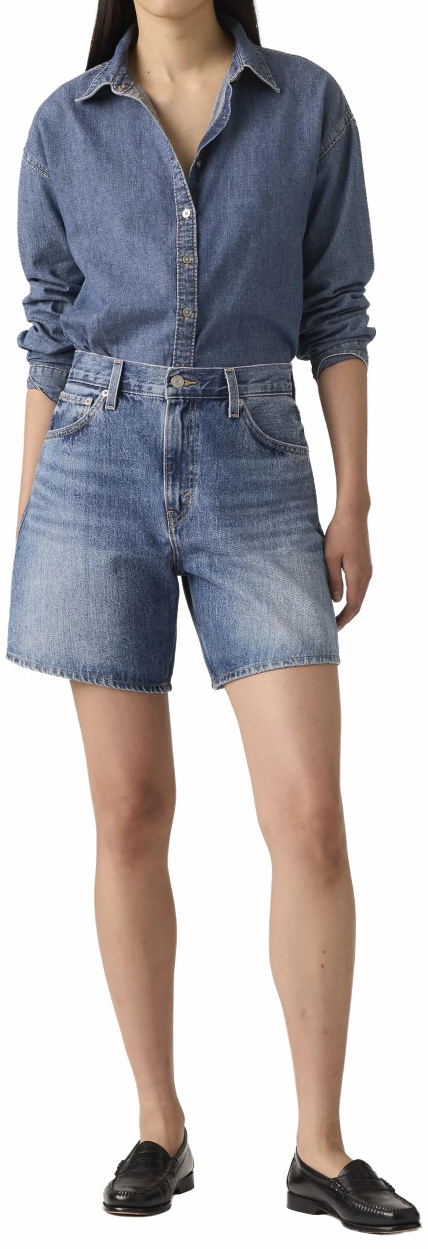Levi's Donna High Rise Baggy Pantaloncini