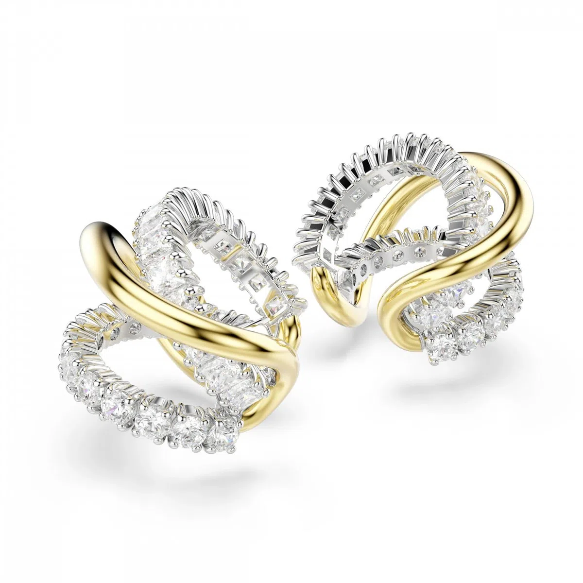 Orecchini a lobo Swarovski Hyperbola 5742842