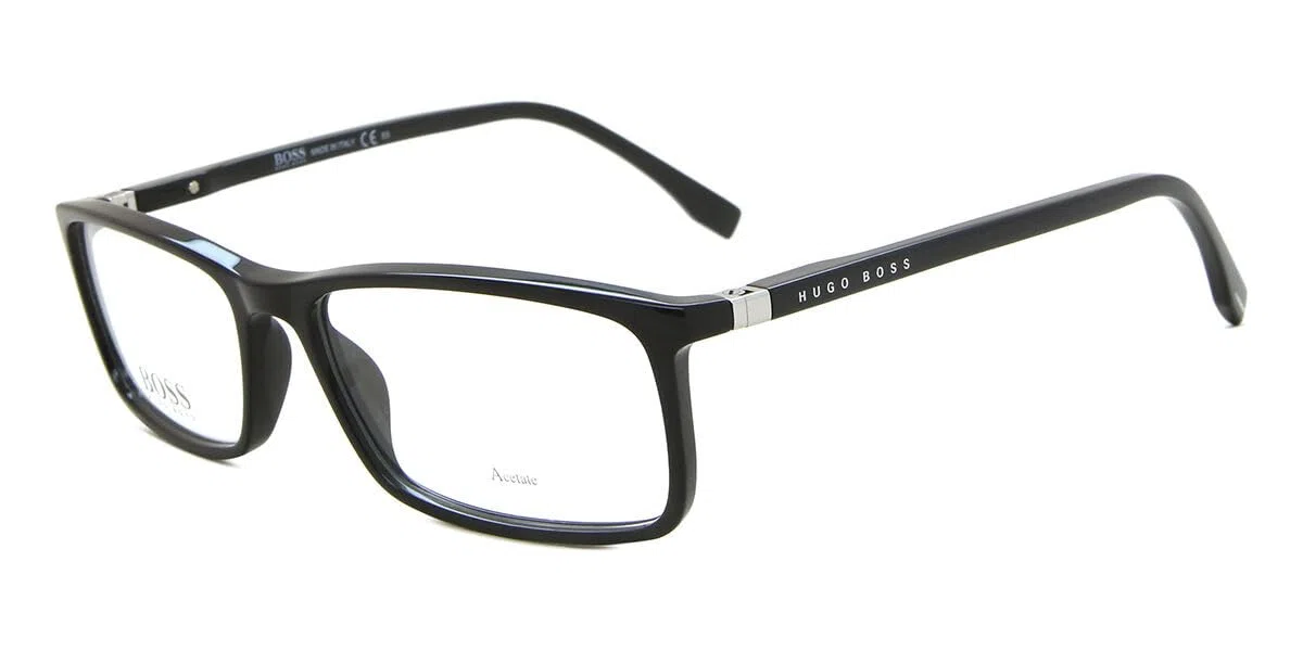 HUGO BOSS Montatura BOSS 0680/IT Black 55/16/145 uomo