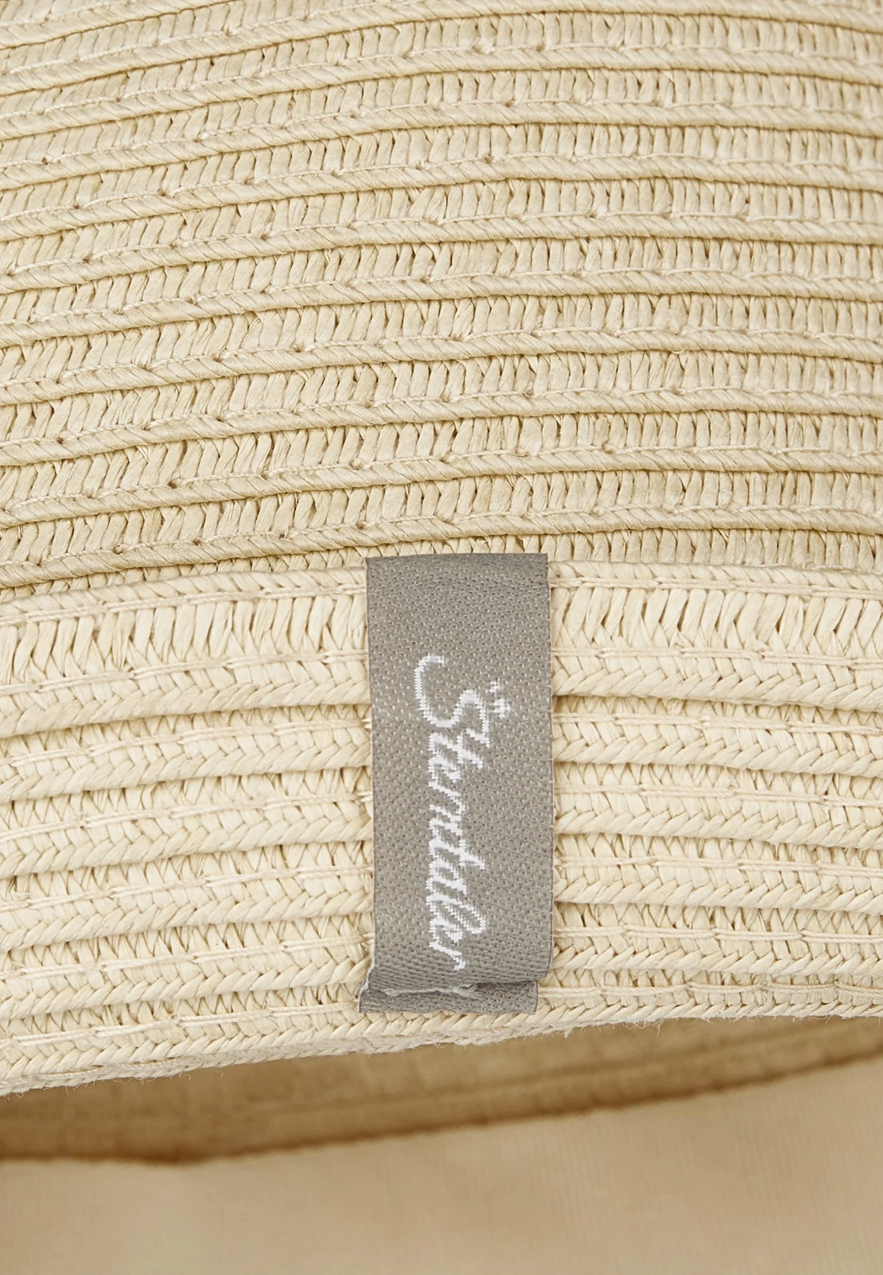 Sterntaler - Strohhut mit Band und Stickerei Bär, Cappello Bambini e Ragazzi
