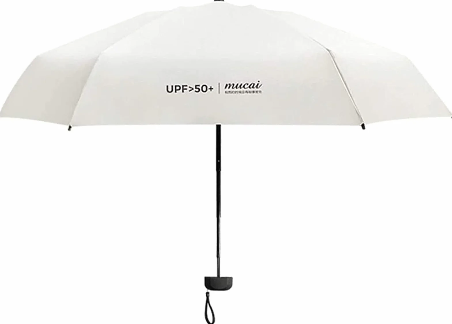 Ombrello Pieghevole Piccolo Portatile Ombrello da Sole Antivento Protezione UV Ultraleggero Tascabile Mini Umbrella per Uomini, Bambini, Donne