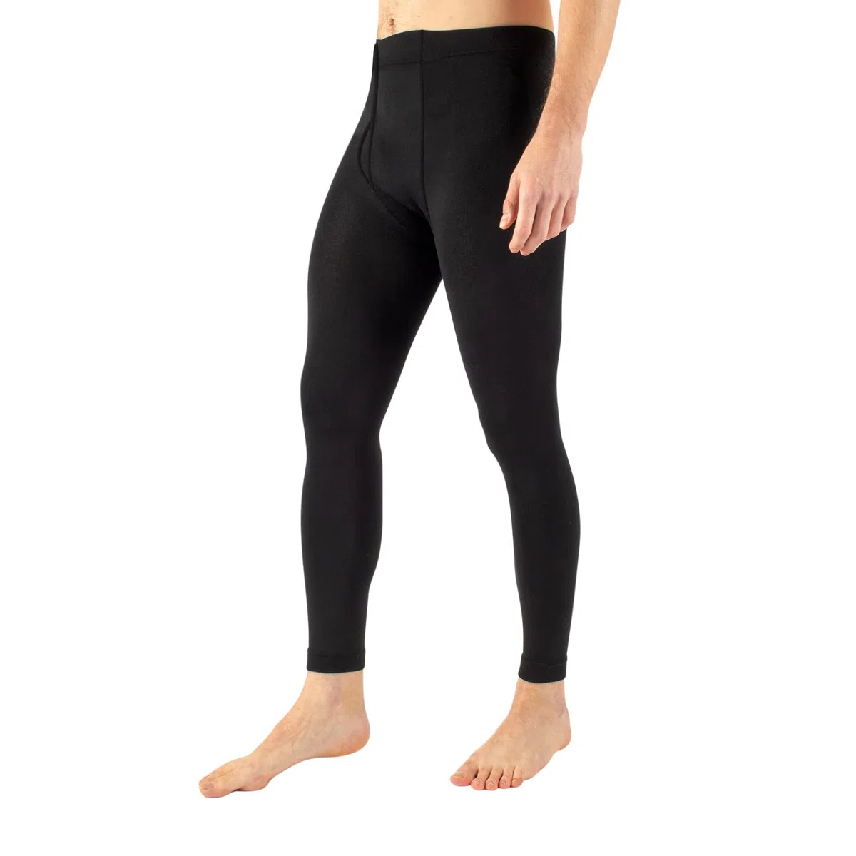 Cette Pack 1/2 Paia – Leggings Termico Uomo, Calzemaglie in Pile, Pantalone con Interno Felpato | 300 den | Nero | M/L, XL, XXL