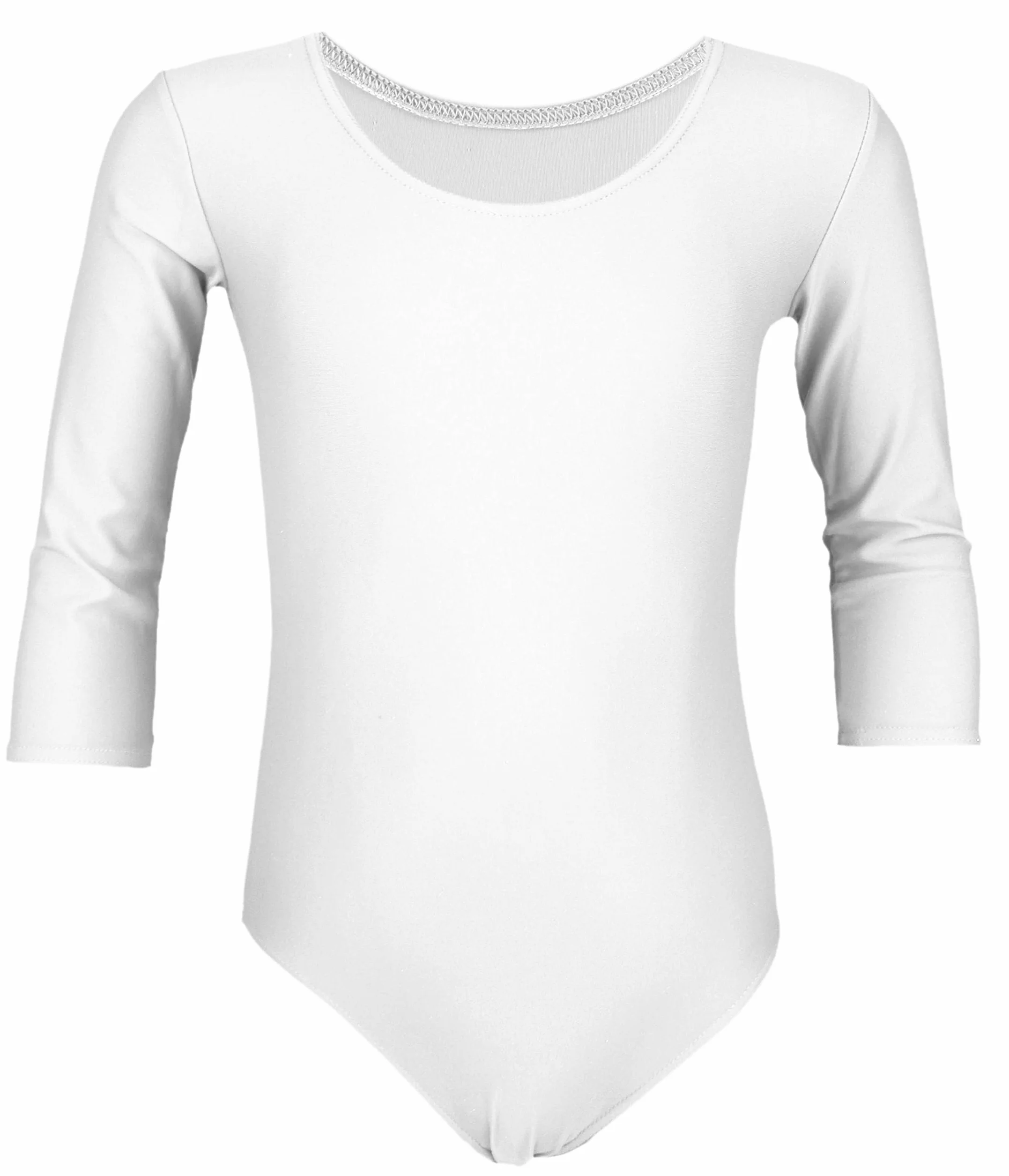 Aquarti Body da Danza con Maniche a 3/4 per Bambina