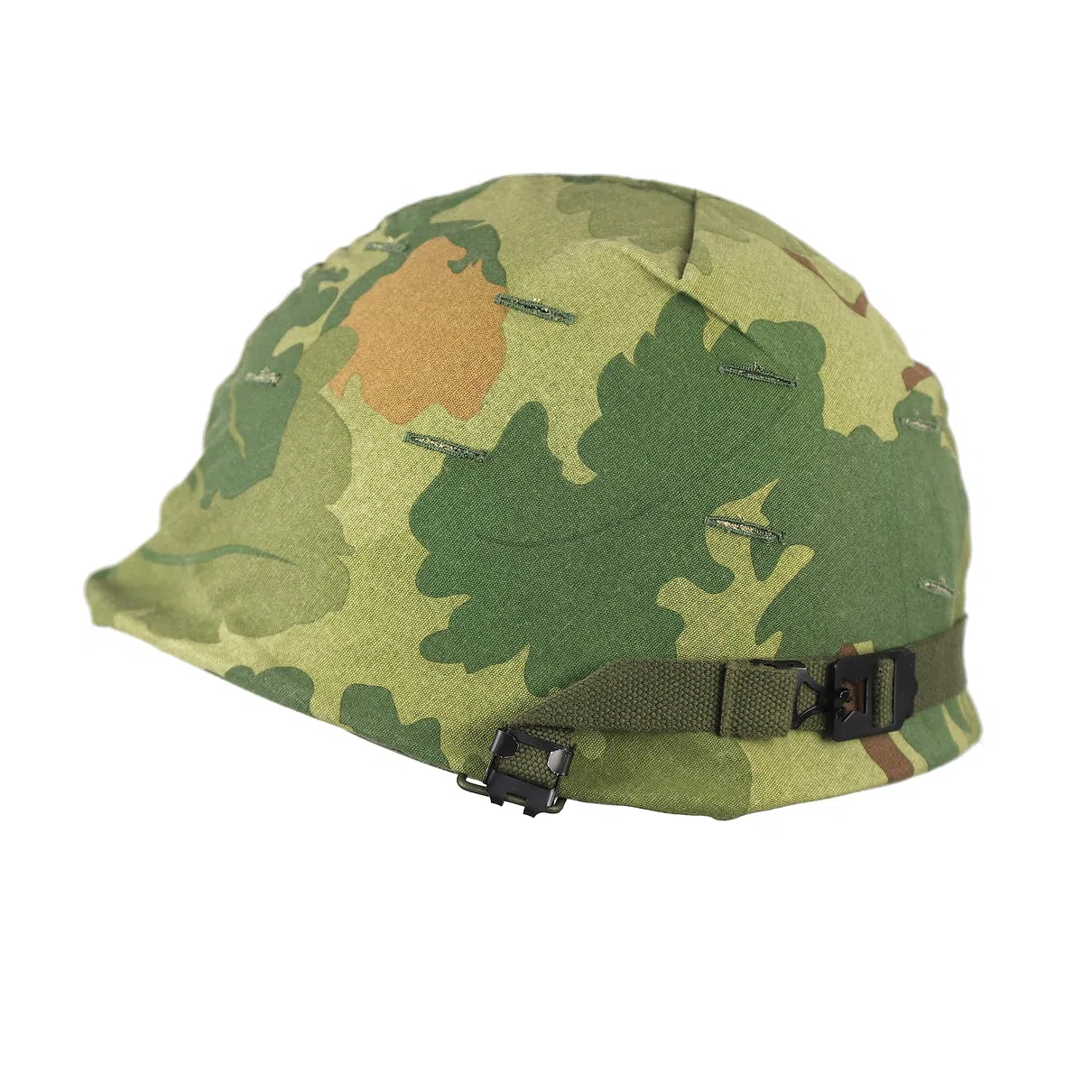 ANQIAO Guerra del Vietnam US M1 Casco con Mitchell Cover