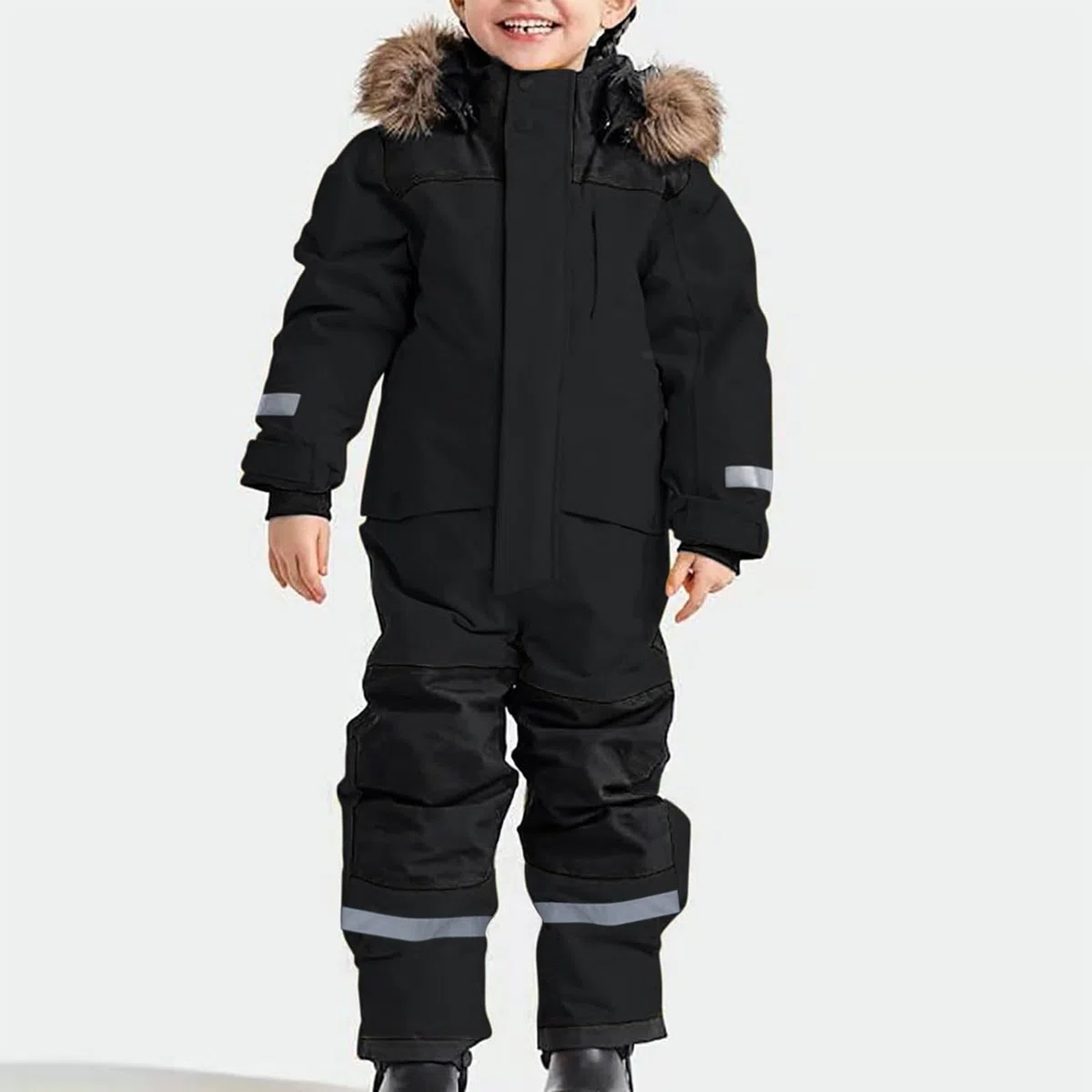 Unisex Bambino Salopette Da Neve Termiche Tute Da Neve Ragazzi Ragazze Set Neve Completi Di Piumino Con Cerniera E Pantalone Tuta Set Di Snowboard Bambini Bambino Ragazzi Caldo Per Andare Sulla Neve