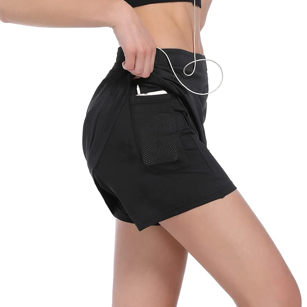 WOSAWE Donna Pantaloncini da Ciclismo Traspirante Gel 3D Imbottito Gonna Biciclette Ciclismo Biancheria Intima Sport Pant per L'Estate